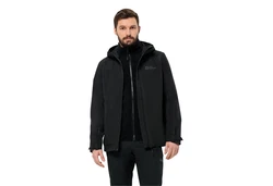 Jack Wolfskin 3-in-1 Funktionsjacke TAUBENBERG 3IN1 JKT M Schwarz