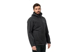 Jack Wolfskin 3-in-1 Funktionsjacke TAUBENBERG 3IN1 JKT M Schwarz
