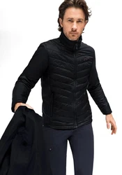 Maier Sports Outdoorjacke Ribut M Schwarz/Dunkelblau/Grau/Blau