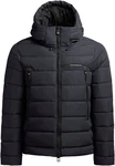 khujo Steppjacke MILOW Schwarz/Dunkelblau/Dunkelgrau