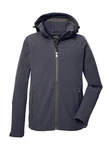 Killtec Softshelljacke Herren Dunkelblau/Grau/Blau/Dunkelgrau