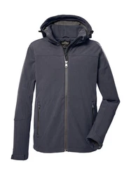 Killtec Softshelljacke Herren Dunkelblau/Grau/Blau/Dunkelgrau