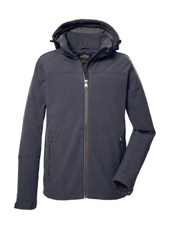 Killtec Softshelljacke Herren Dunkelblau/Grau/Blau/Dunkelgrau