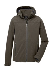 Killtec Softshelljacke Herren Dunkelgrün/Khaki/Grau