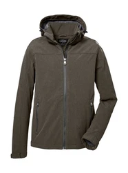 Killtec Softshelljacke Herren Dunkelgrün/Khaki/Grau