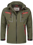 Arctic Seven Herren Designer Softshell Funktions Outdoor Regen Jacke Sport AS088 Dunkelgrün/Khaki Arctic Seven Herren Designer Softshell Funktions Outdoor Regen Jacke Sport AS088 Dunkelgrün/Khaki