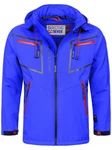 Arctic Seven Herren Designer Softshell Funktions Outdoor Regen Jacke Sport AS088 Blau
