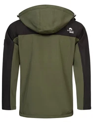 Arctic Seven Softshelljacke ASSurvivo Outdoorjacke Dunkelgrün/Grün