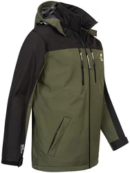 Arctic Seven Softshelljacke ASSurvivo Outdoorjacke Dunkelgrün/Grün