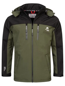 Arctic Seven Softshelljacke ASSurvivo Outdoorjacke Dunkelgrün/Grün Arctic Seven Softshelljacke ASSurvivo Outdoorjacke Dunkelgrün/Grün