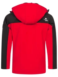 Arctic Seven Softshelljacke ASSurvivo Outdoorjacke Rot/Dunkelrot