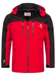 Arctic Seven Softshelljacke ASSurvivo Outdoorjacke Rot/Dunkelrot