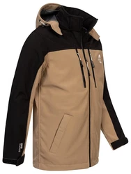 Arctic Seven Softshelljacke ASSurvivo Outdoorjacke Braun/Beige/Khaki
