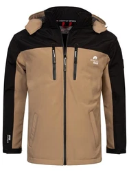 Arctic Seven Softshelljacke ASSurvivo Outdoorjacke Braun/Beige/Khaki