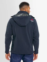 Arctic Seven Herren Softshell Jacke Sport AS087 Blau/Dunkelblau/Rot/Hellblau