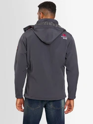 Arctic Seven Herren Softshell Jacke Sport AS087 Dunkelgrau/Grau/Hellgrau/Dunkelblau