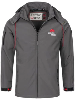 Arctic Seven Herren Softshell Jacke Sport AS087 Dunkelgrau/Grau/Hellgrau/Dunkelblau Arctic Seven Herren Softshell Jacke Sport AS087 Dunkelgrau/Grau/Hellgrau/Dunkelblau