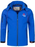 Arctic Seven Herren Softshell Jacke Sport AS087 Blau/Hellblau