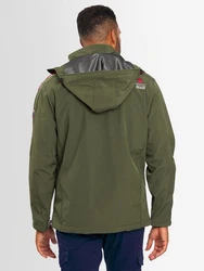 Arctic Seven Herren Softshell Jacke Sport AS087 Dunkelgrün/Khaki/Grün