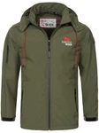 Arctic Seven Herren Softshell Jacke Sport AS087 Dunkelgrün/Khaki/Grün