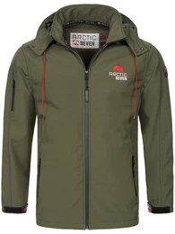 Softshelljacke ASAdventuraa sportliche Outdoorjacke mit abnehmbarer Kapuze