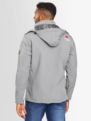 Arctic Seven Herren Softshell Jacke Sport AS087 Hellgrau/Grau