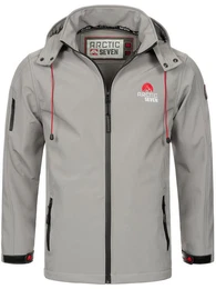 Softshelljacke ASAdventuraa sportliche Outdoorjacke mit abnehmbarer Kapuze