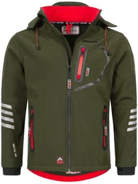 Softshelljacke ASColori Outdoorjacke mit abnehmbarer Kapuze