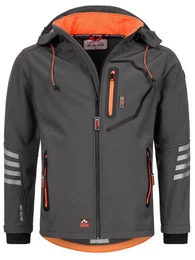 Softshelljacke ASColori Outdoorjacke mit abnehmbarer Kapuze