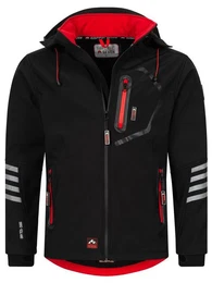 Softshelljacke ASColori Outdoorjacke mit abnehmbarer Kapuze