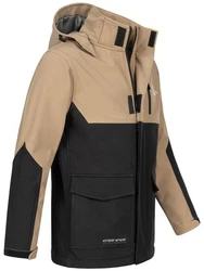 Arctic Seven Softshelljacke ASRenaldoo Funktionsjacke Braun/Beige/Khaki