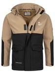 Arctic Seven Softshelljacke ASRenaldoo Funktionsjacke Braun/Beige/Khaki
