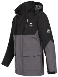 Arctic Seven Softshelljacke ASRenaldoo Funktionsjacke Dunkelgrau/Hellgrau/Grau