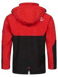 Arctic Seven Softshelljacke ASRenaldoo Funktionsjacke Rot/Dunkelrot
