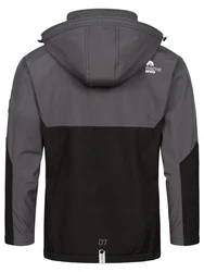 Arctic Seven Softshelljacke ASRenaldoo Funktionsjacke Dunkelgrau/Grau/Schwarz