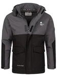 Arctic Seven Softshelljacke ASRenaldoo Funktionsjacke Dunkelgrau/Grau/Schwarz