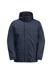 Jack Wolfskin 3-in-1 Funktionsjacke LUNTAL 3IN1 JKT Dunkelblau
