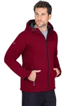 Trigema Softshelljacke Klassische SoftshellKapuzenjacke Dunkelrot/Bordeaux/Rot