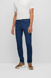 BOSS 5-Pocket Jeans Maine3 (1-tlg) Blau/Dunkelblau/Hellblau