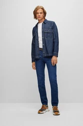 BOSS 5-Pocket Jeans Maine3 (1-tlg) Blau/Dunkelblau/Hellblau
