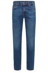 BOSS 5-Pocket-Jeans Maine3 (1-tlg) Dunkelblau/Blau/Hellblau