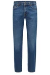 BOSS 5-Pocket-Jeans Maine3 (1-tlg) Dunkelblau/Blau/Hellblau