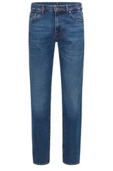BOSS 5-Pocket-Jeans Maine3 (1-tlg) Dunkelblau/Blau/Hellblau