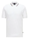 BOSS Shirt Penrose Creme/Weiß