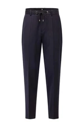 BOSS Anzughose H-Genius (1-tlg) Dunkelblau/Blau/Hellblau