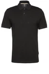 BOSS Poloshirt 'Pallas' Schwarz/Dunkelgrau
