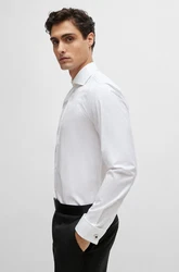 BOSS Businesshemd H-Hank-Spread Weiß/Creme