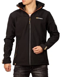 Softshelljacke Casual Outdoor Jacke batakeaway Men (1-St) mit Kapuze