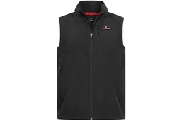 Hhenhorn Softshelljacke Allalin Weste Outdoor Jogging Schwarz/Dunkelgrau/Grau