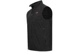 Hhenhorn Softshelljacke Allalin Weste Outdoor Jogging Schwarz/Dunkelgrau/Grau